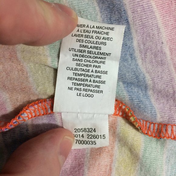 The Childrens Place Girls S 5/6 Rainbow Tank Top - Picture 5 of 5